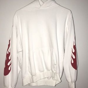 Brandy Melville-Christy Flames Hoodie